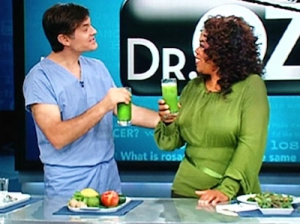 oprah-dr-oz-met-groene-smoothie