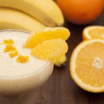 Vers en voedzaam: banaan-sinaasappel Smoothie